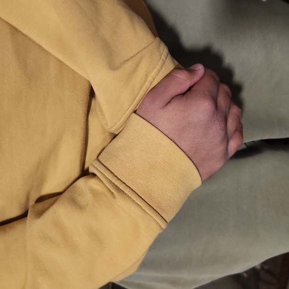 Lululemon city sweat hoodie pullover, M, Mustard color - Picture 4 of 11